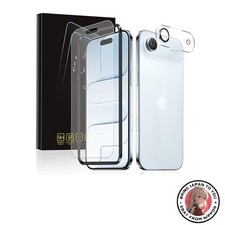 New [1+1 Sheet Set] For iPhone 17 Air Tempered Glass Screen Protector Anti-Glare