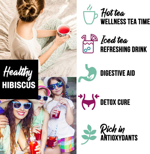 Origeens hibiscus tea bags - hibiscus,