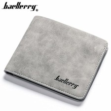Designer Contactless Card Blocking ID Protection RFID SAFE Mens Leather Wallet