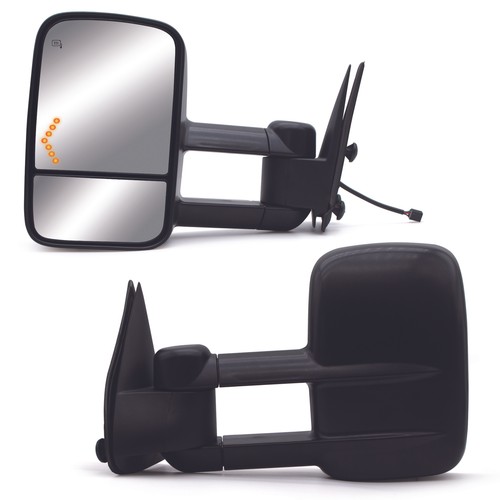 Pair power heated tow - tow, mirrors
