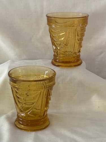 Sowerby glass amber - glass,