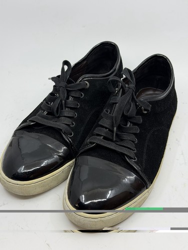 Lanvin dbb1 suede patent - lanvin,