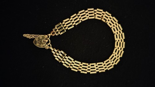 Vintage 9ct gold - 9ct, gate
