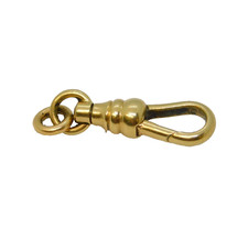 9ct Yellow Gold Albert Watch Chain Dog Clip Clasp Findings Antique c1920