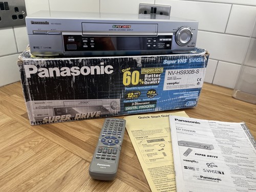 Panasonic hs930 vhs - s-vhs, vcr