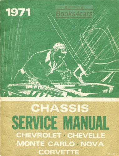 Chevrolet 1971 manual service - chevrolet,