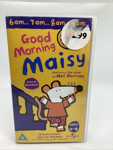 Good morning maisy - good,