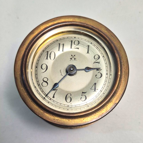 Vintage car dash board clock - vintage,