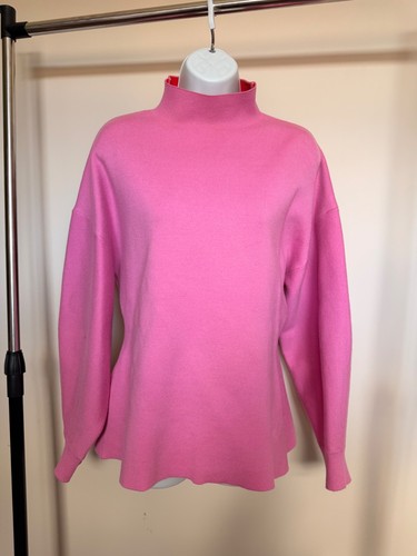 Zara pink high neck - neck, knit