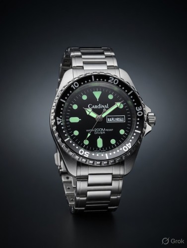 Cardinal diver watch 200m - cardinal,