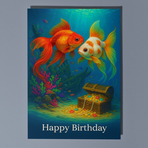 Fancy goldfish treasure - ,