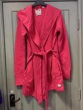 Ladies / Teens Jack Wills Bright Pink Dressing Gown Short Size Small Loungewear 