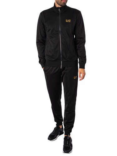 Ea7 logo zip - ea7, tracksuit