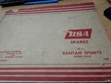 BSA SPARES CATOLOGUE MODEL