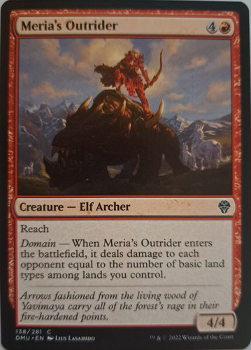 Meria outrider dominaria - meria's,
