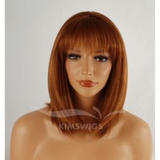 Ginger mix wig - wig, womens