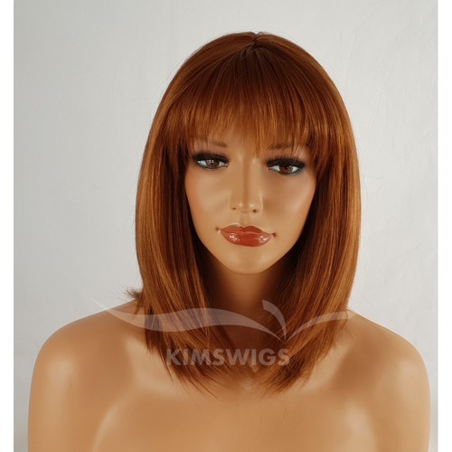 Ginger mix wig - ginger,