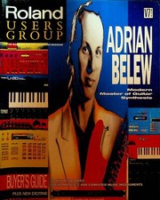 Roland Users Group Magazine V7