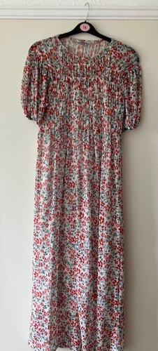 Zara red green short sleeved - zara,