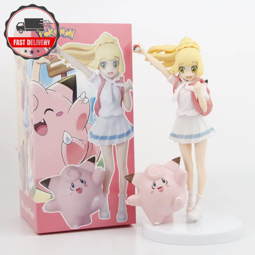 Lillie clefairy anime figure - clefairy,