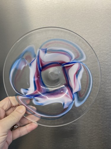 Decorative glass plate - glass,