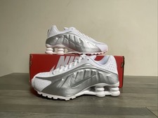 Nike Shox R4 White Metallic