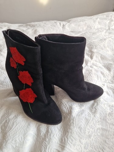 Goth/PunkStyleAnkleBoots,Black