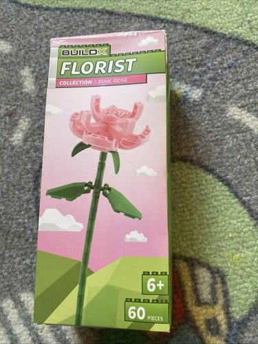 Florist rose lego building set - lego,