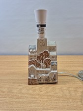 Stylish Vintage TREMAEN 1980s Studio Pottery Harbour Houses Lamp Base Excellent 