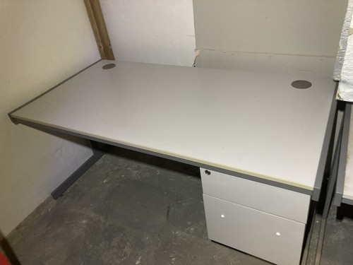 Office desk with - office,