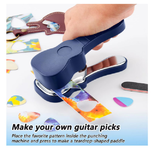 Guitar pick punch - guitar,