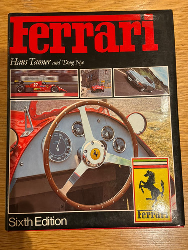 Ferrari sixth edition book - ferrari,
