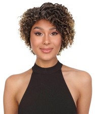 Inch short curly wig - inch,