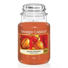 Yankee Candle Scented Candle | Spiced Orange Large Jar Candle | Burn Time: up...