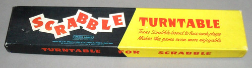 Scrabble turntable spears word - scrabble,