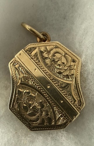 Victorian silver gilt fob - victorian,