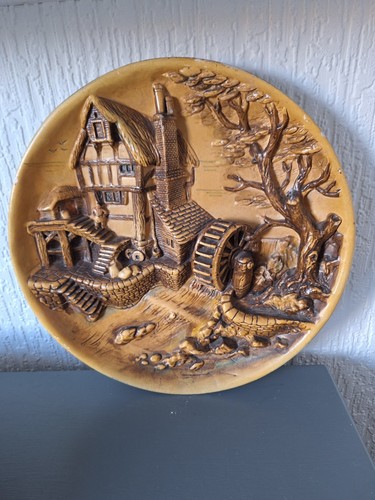 Vintage wall plaque cottage - vintage, of