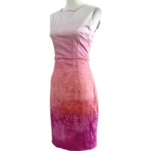 Tahari pink ombre dress - tahari,