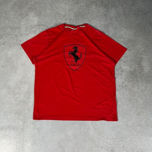 Ferrari shirt men - t-shirt, red