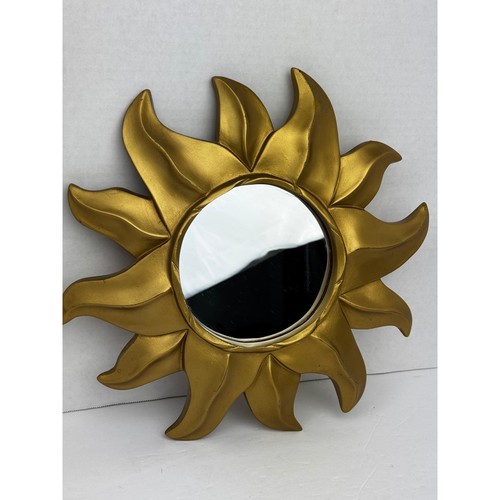Vintage gold sunburst wall - vintage,