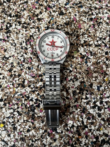 Craba soviet watch cccp red - soviet,
