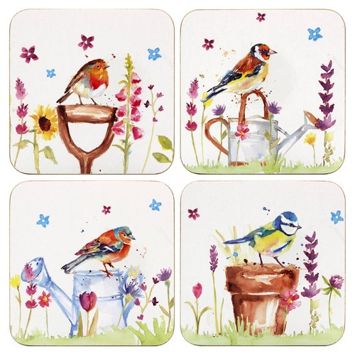 Garden birds set - garden, 4