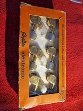 NOS Schaller Gold  M 6 ML Tuning Machines Vintage Made In Germany Strat Tele