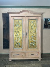 Vintage antique painted pine - vintage/,