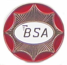 BSA Gold Star - Metal Enamel Pin Badge Motorcycle Motorbike Cafe Racer Bike (S)