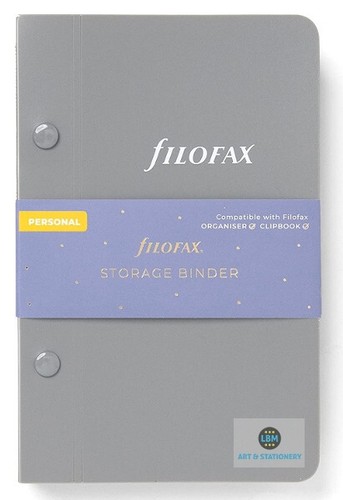 Filofax storage binder grey - storage,
