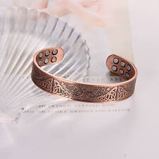 Stunning Pure Copper Magnetic Bracelet Bangle Balance Energy Power Arthritis Men