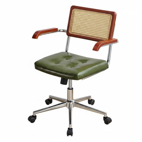 Swivel rattan chair vintage - swivel,
