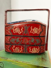 Vintage Asian Lacquer Bento