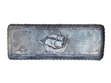 Vintage Japanese Antimony Try - Ship Design